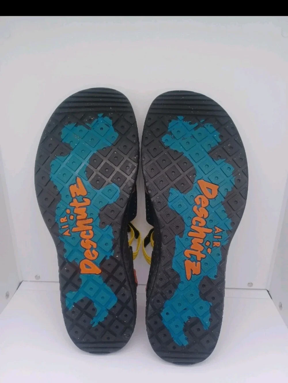 Nike ACG Air Deschutz Sandals Mens Sz 12 Dark Teal/Green Abyss Black DC9093-300